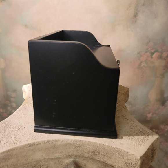 Charging Station Caddy Cord Organizer 2 Photo Door Folds Down Cords Tuck Away - Picture 10 of 12